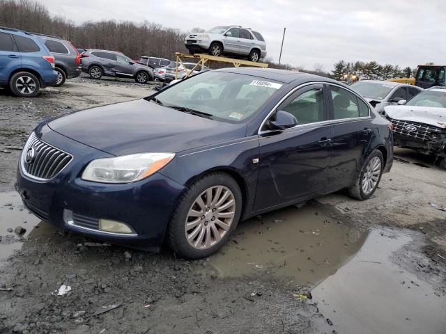 2G4GS5EC2B9180739 - 2011 BUICK REGAL CXL BLUE photo 1