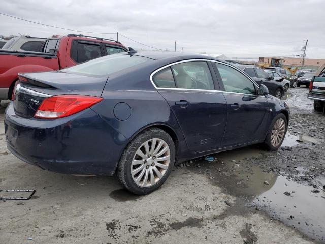 2G4GS5EC2B9180739 - 2011 BUICK REGAL CXL BLUE photo 3