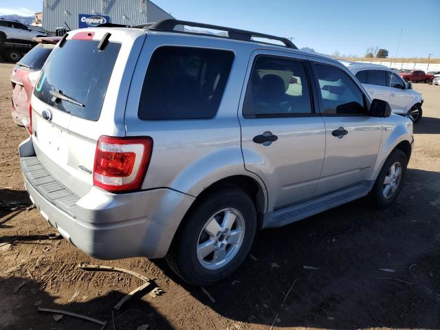 1FMCU93128KE75851 - 2008 FORD ESCAPE XLT SILVER photo 3