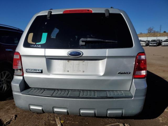 1FMCU93128KE75851 - 2008 FORD ESCAPE XLT SILVER photo 6