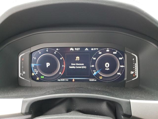 1V2HE2CA5PC213490 - 2023 VOLKSWAGEN ATLAS CROS SE WHITE photo 9