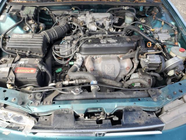 1HGCB7659PA050727 - 1993 HONDA ACCORD LX GREEN photo 11