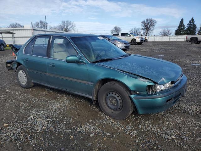 1HGCB7659PA050727 - 1993 HONDA ACCORD LX GREEN photo 4