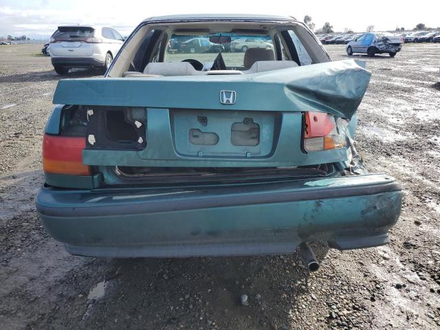 1HGCB7659PA050727 - 1993 HONDA ACCORD LX GREEN photo 6