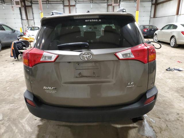 2T3BFREV4FW251317 - 2015 TOYOTA RAV4 LE GRAY photo 6