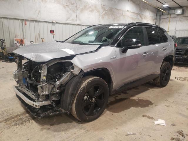 2T3EWRFV6LW071246 - 2020 TOYOTA RAV4 XSE SILVER photo 1