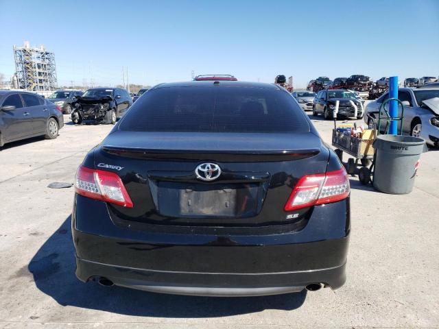 4T1BF3EK6BU150785 - 2011 TOYOTA CAMRY BASE BLACK photo 6