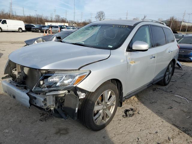 5N1AR2MN0FC716959 - 2015 NISSAN PATHFINDER S SILVER photo 1