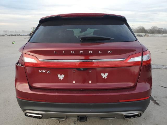 2LMPJ6LP7GBL80423 - 2016 LINCOLN MKX RESERVE Կարմիր լուսանկար 6