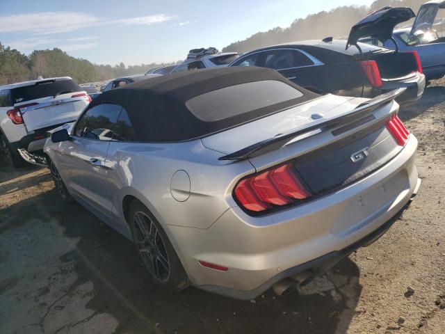 1FATP8FF0K5179557 - 2019 FORD MUSTANG GT SILVER photo 2