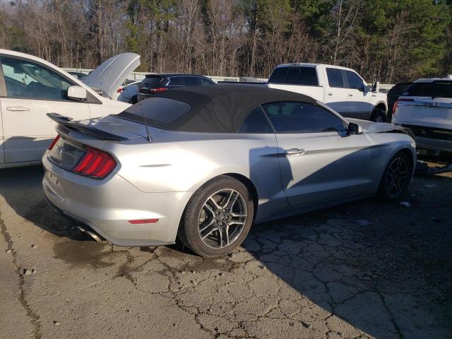 1FATP8FF0K5179557 - 2019 FORD MUSTANG GT SILVER photo 3