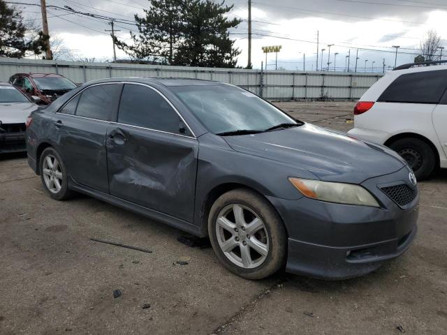 4T1BE46K17U006768 - 2007 TOYOTA CAMRY CE GRAY photo 4