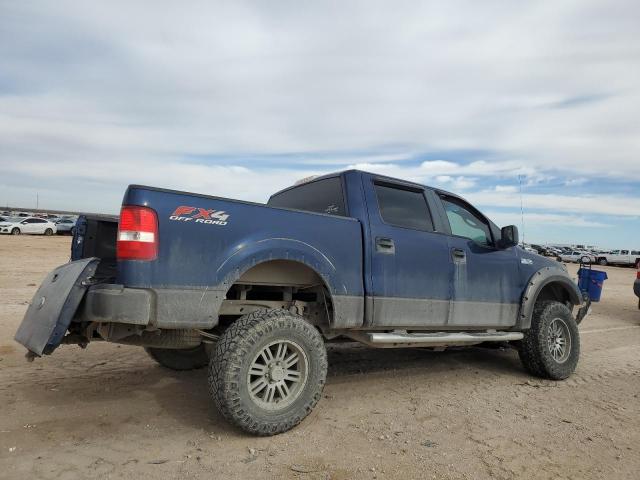 1FTPW14V47KC64698 - 2007 FORD F150 SUPERCREW BLUE photo 3