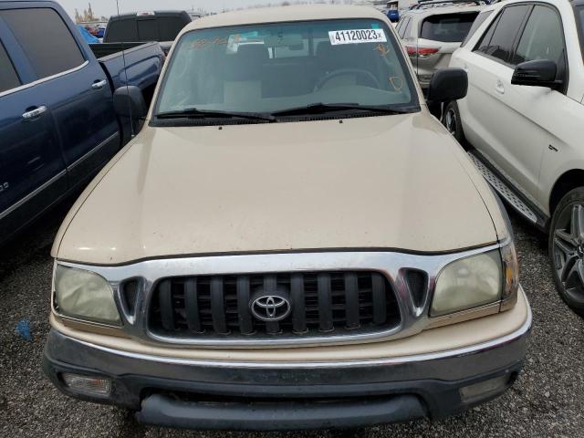 5TEHN72N03Z158929 - 2003 TOYOTA TACOMA DOUBLE CAB 金色 照片 5