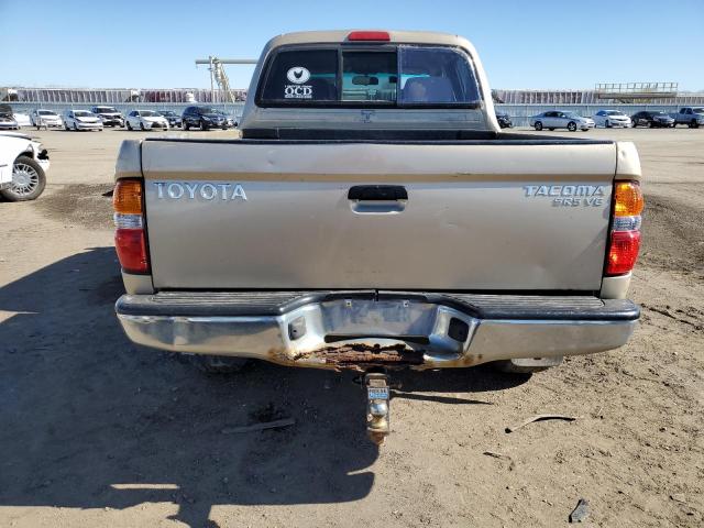 5TEHN72N03Z158929 - 2003 TOYOTA TACOMA DOUBLE CAB 金色 照片 6