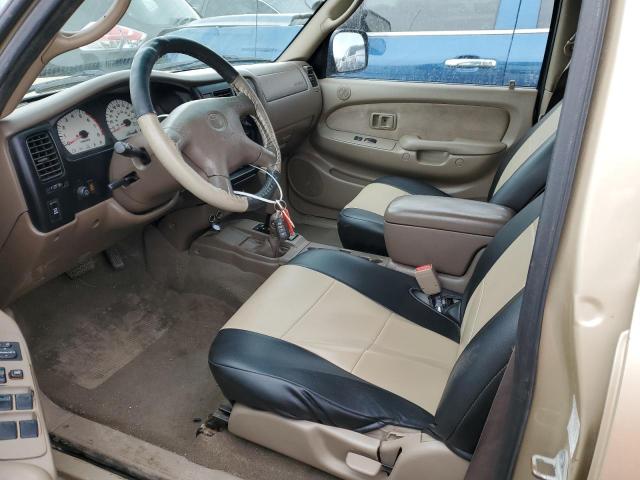 5TEHN72N03Z158929 - 2003 TOYOTA TACOMA DOUBLE CAB 金色 照片 7