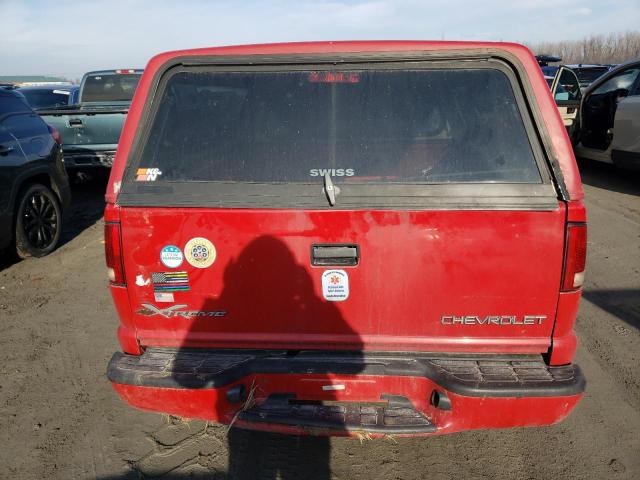 1GCCS145118254001 - 2001 CHEVROLET S TRUCK S10 RED photo 6