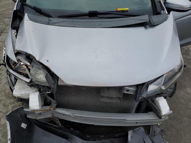 JHMGK5H52GX020059 - 2016 HONDA FIT LX SILVER photo 12