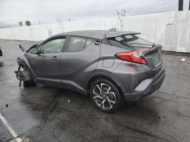 JTNKHMBX7K1052530 - 2019 TOYOTA C-HR XLE GRAY photo 2