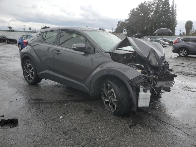 JTNKHMBX7K1052530 - 2019 TOYOTA C-HR XLE GRAY photo 4