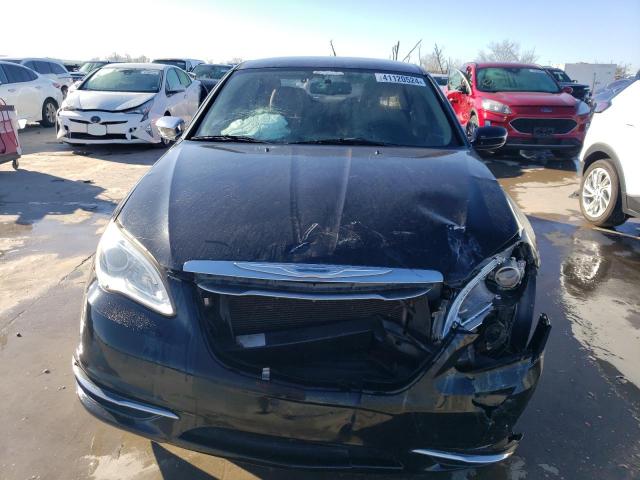 1C3CCBAB1CN305986 - 2012 CHRYSLER 200 LX BLACK photo 5