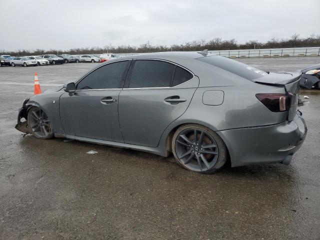 JTHBF5C28C5167679 - 2012 LEXUS IS 250 GRAY photo 2