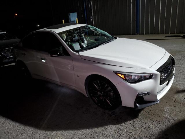 JN1EV7AP9LM203304 - 2020 INFINITI Q50 PURE WHITE photo 4