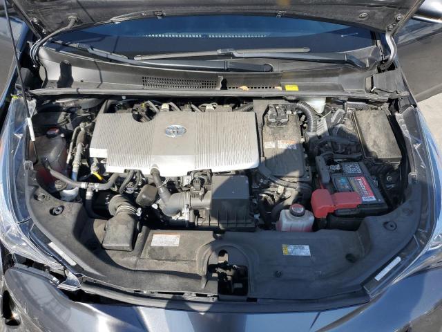 JTDKARFU3G3007473 - 2016 TOYOTA PRIUS GRAY photo 11