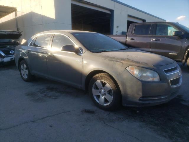 1G1ZF57508F283019 - 2008 CHEVROLET MALIBU HYBRID GRAY photo 4