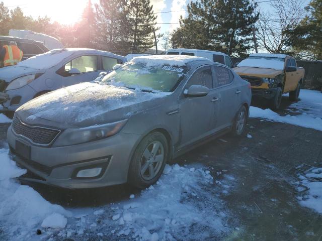 5XXGM4A78FG376281 - 2015 KIA OPTIMA LX GRAY photo 1