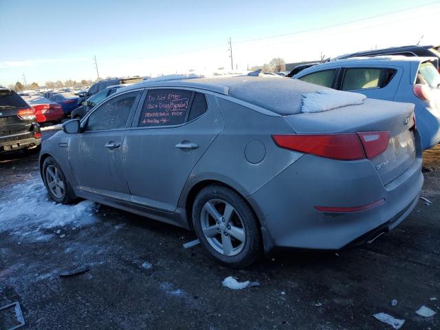 5XXGM4A78FG376281 - 2015 KIA OPTIMA LX GRAY photo 2