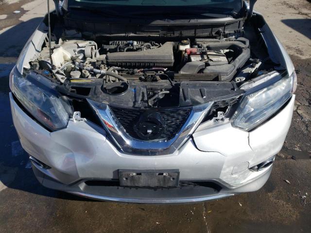 5N1AT2MV3EC832253 - 2014 NISSAN ROGUE S SILVER photo 12