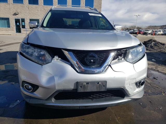 5N1AT2MV3EC832253 - 2014 NISSAN ROGUE S SILVER photo 5