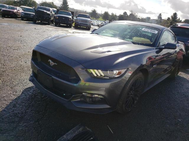 1FA6P8CF8H5266875 - 2017 FORD MUSTANG GT GRAY photo 1