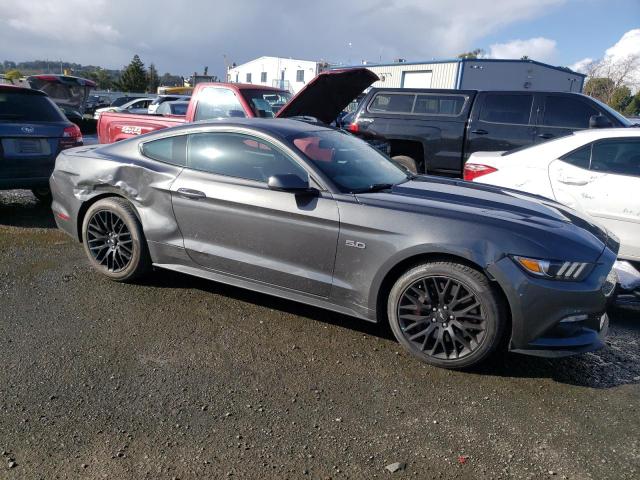 1FA6P8CF8H5266875 - 2017 FORD MUSTANG GT GRAY photo 4