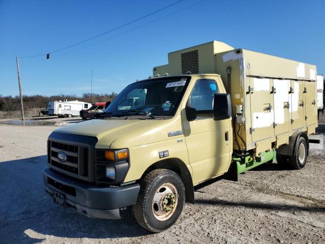 1FDXE4FL1ADA80844 - 2010 FORD ECONOLINE E450 SUPER DUTY CUTAWAY VAN YELLOW photo 2