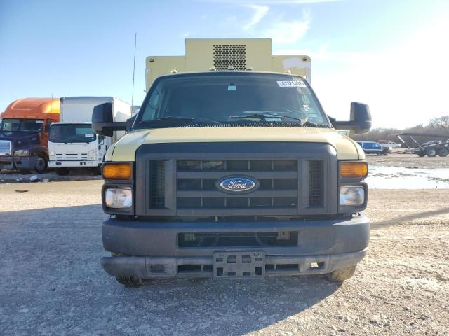 1FDXE4FL1ADA80844 - 2010 FORD ECONOLINE E450 SUPER DUTY CUTAWAY VAN YELLOW photo 9