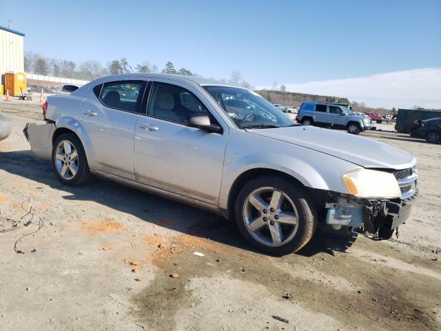 1C3CDZAB6CN151068 - 2012 DODGE AVENGER SE SILVER photo 4