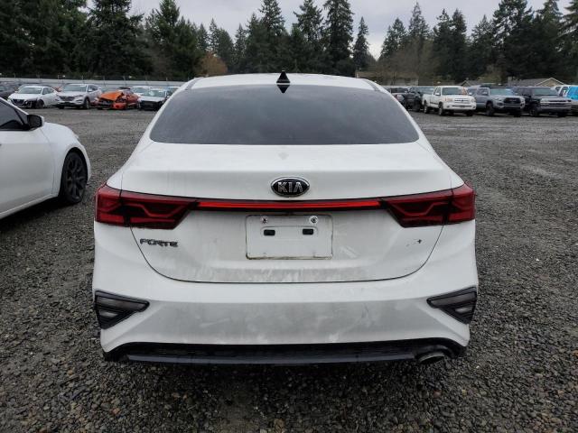 3KPF34AD8KE076022 - 2019 KIA FORTE GT LINE WHITE photo 6