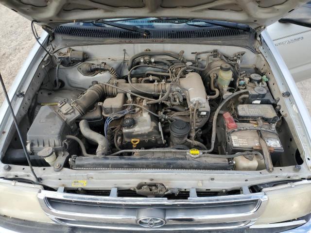 4TANL42N4YZ674300 - 2000 TOYOTA TACOMA SILVER photo 11