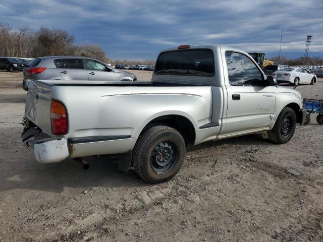 4TANL42N4YZ674300 - 2000 TOYOTA TACOMA SILVER photo 3