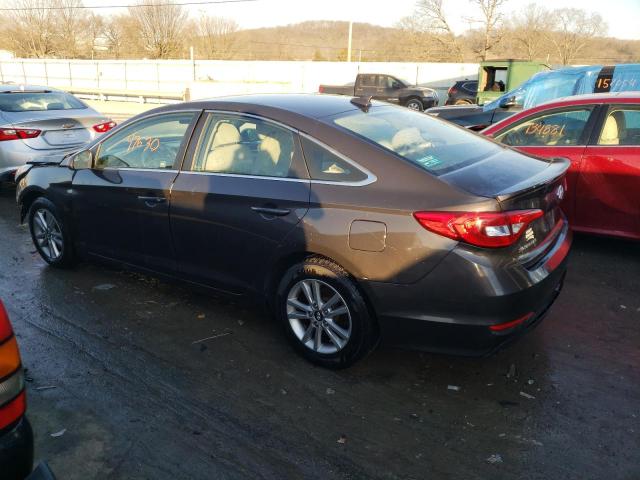 5NPE24AF8FH203756 - 2015 HYUNDAI SONATA SE GRAY photo 2