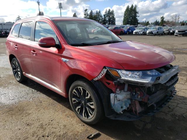 JA4J24A50JZ065504 - 2018 MITSUBISHI OUTLANDER SE RED photo 4