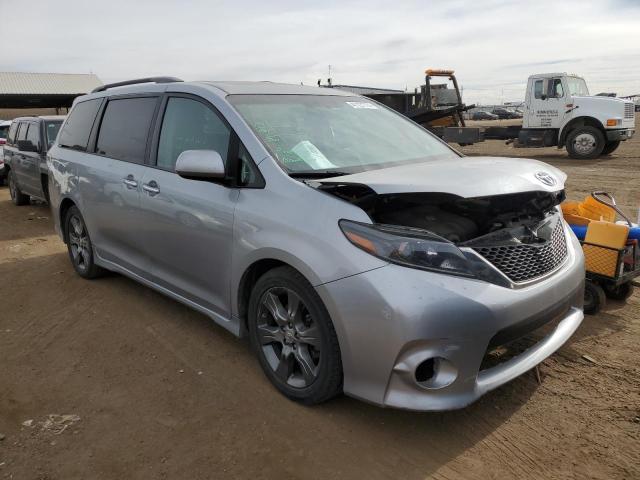 5TDXK3DCXFS632024 - 2015 TOYOTA SIENNA SPORT SILVER photo 4