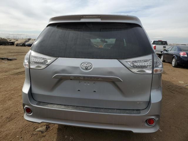 5TDXK3DCXFS632024 - 2015 TOYOTA SIENNA SPORT SILVER photo 6