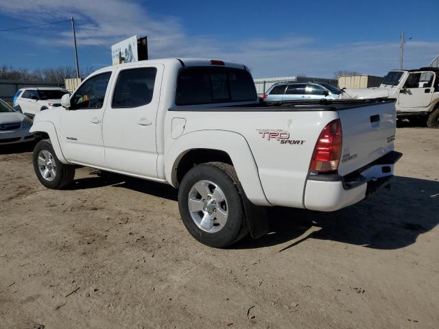 5TEJU62N38Z552401 - 2008 TOYOTA TACOMA DOUBLE CAB PRERUNNER WHITE photo 2