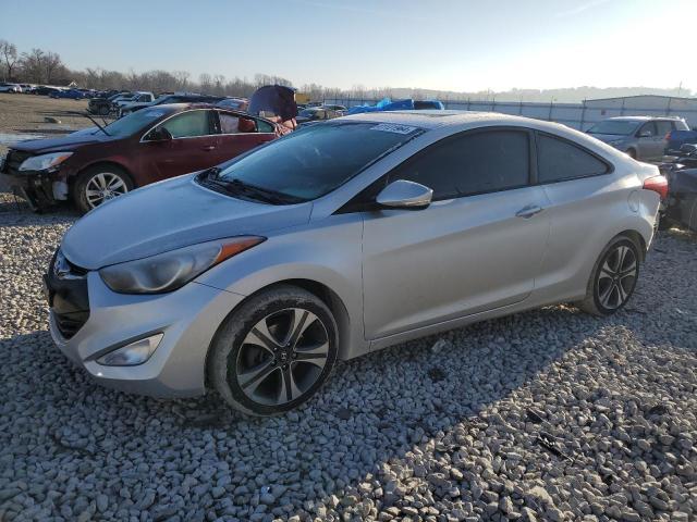 KMHDH6AEXDU017437 - 2013 HYUNDAI ELANTRA CO GS SILVER photo 1