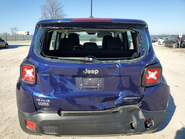 ZACCJBAT9GPE00254 - 2016 JEEP RENEGADE SPORT BLUE photo 6