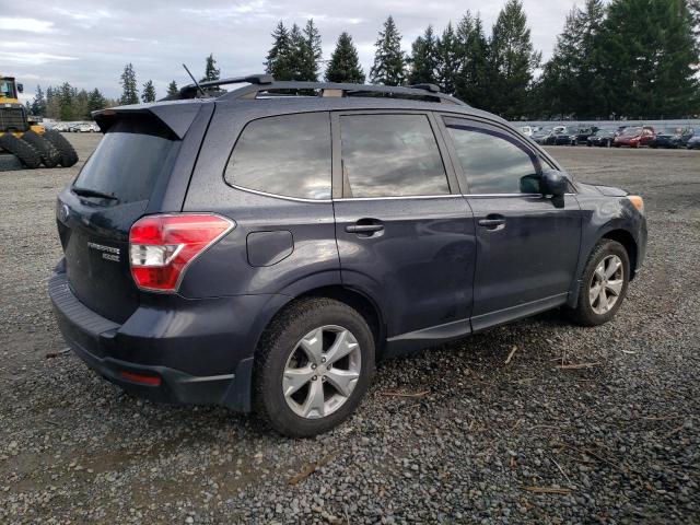 JF2SJAHC8EH542483 - 2014 SUBARU FORESTER 2.5I LIMITED GRAY photo 3