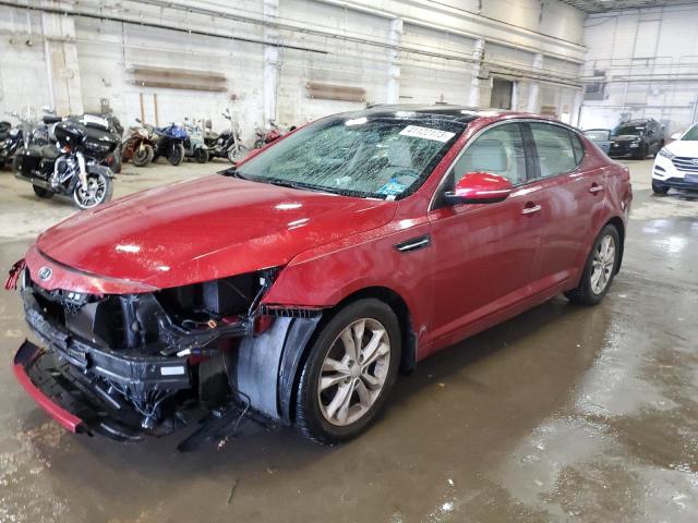 5XXGN4A77CG077860 - 2012 KIA OPTIMA EX RED photo 1